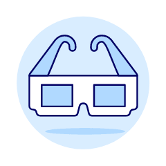 Glasses 3 D Illustration from UX Duotone Set