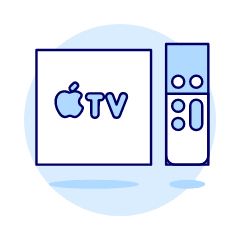 Devices Apple Tv 1 Illustration from UX Duotone Set