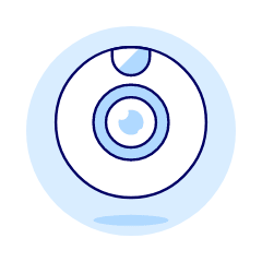 Webcam Streming 3 Illustration from UX Duotone Set