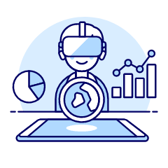 Vr Dashboard 1 Illustration from UX Duotone Set