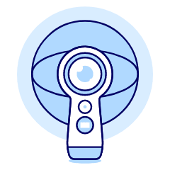 360 Camera 1 Illustration from UX Duotone Set