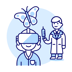 Vr Distractor 4 Illustration from UX Duotone Set