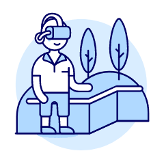 Vr For Rehab 1 Illustration from UX Duotone Set