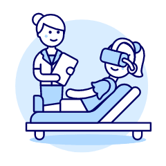 Vr Mental Therapy 4 Illustration from UX Duotone Set