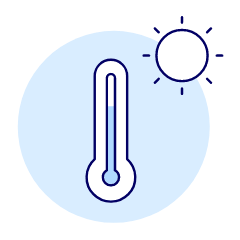 Thermometer Temperature Illustration from UX Duotone Set