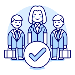 Coworkers 1 Illustration from UX Duotone Set