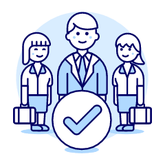 Coworkers 2 Illustration from UX Duotone Set