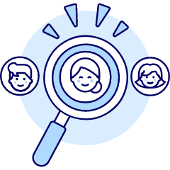 Searching Magnify Illustration from UX Duotone Set
