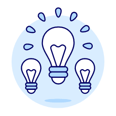 Lightbulb Idea Illustration from UX Duotone Set