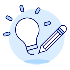 Sketching Idea Illustration from UX Duotone Set