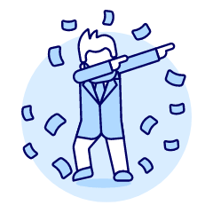 Promotion Dab 2 Illustration from UX Duotone Set