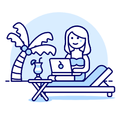 Nomad Freelance 2 4 Illustration from UX Duotone Set