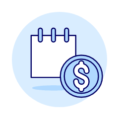 Note Dollar Illustration from UX Duotone Set