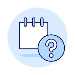 Note Question Illustration from UX Duotone Set