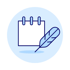 Note Quill Illustration from UX Duotone Set