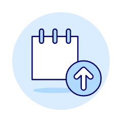 Note Upload Illustration from UX Duotone Set