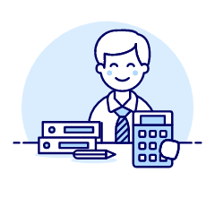 Accountant Sit 3 1 Illustration from UX Duotone Set