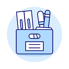 File Box Illustration from UX Duotone Set