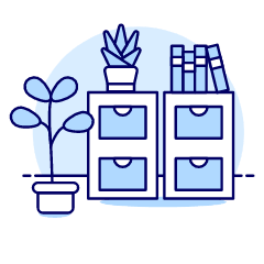 File Drawer 1 Illustration from UX Duotone Set