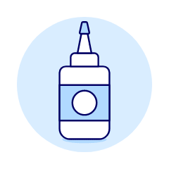Glue Bottle 1 Illustration from UX Duotone Set