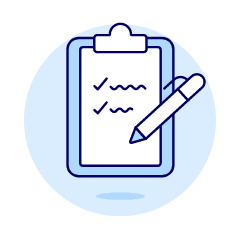 Clipboard Checklist Illustration from UX Duotone Set