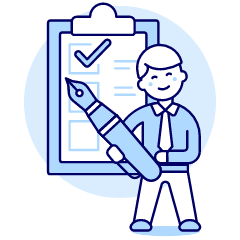 Employee Checklist 1 Illustration from UX Duotone Set