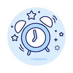 Alarm Star Illustration from UX Duotone Set