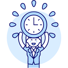 Energized Employee 4 Illustration from UX Duotone Set