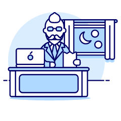 Overtime 1 Illustration from UX Duotone Set