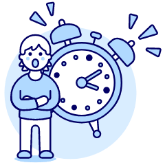 Sleepless Alarm 1 Illustration from UX Duotone Set