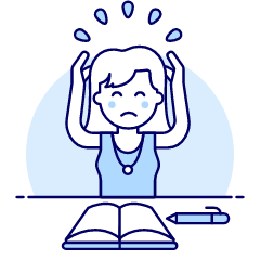 Stress Employee 6 Illustration from UX Duotone Set