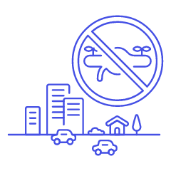 No Drone Area 1 Illustration from UX Line Set