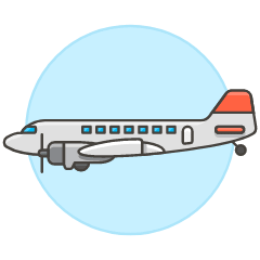 Air Force Plane 1 Illustration from UX Colors Set