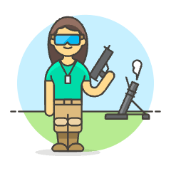 Army Soldier 6 Illustration from UX Colors Set