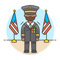 General Honor 3 Illustration from UX Colors Set