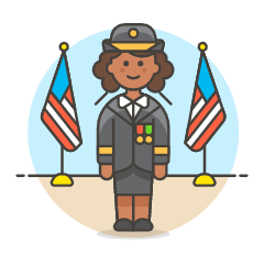 General Honor 4 Illustration from UX Colors Set