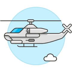Helicopter 2 Illustration from UX Colors Set