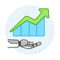 Growth Rate Ai 2 Illustration from UX Colors Set