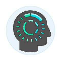 Human Dashboard Illustration from UX Colors Set