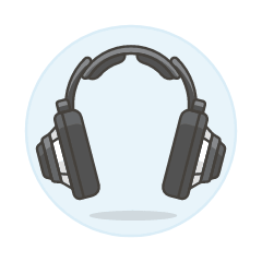 Headphones Wireless 7 Illustration from UX Colors Set