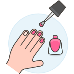 Nail Polish 1 Illustration from UX Colors Set