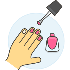 Nail Polish 3 Illustration from UX Colors Set