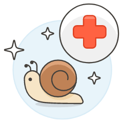 Skin Snail Illustration from UX Colors Set