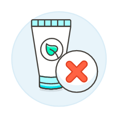 Skincare Banned Illustration from UX Colors Set