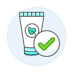 Skincare Certified Illustration from UX Colors Set