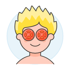 Spa Face 10 Illustration from UX Colors Set