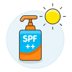 Sunscreen 2 Illustration from UX Colors Set