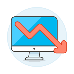 Decreasing Imac Illustration from UX Colors Set
