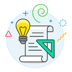 Idea Planning Illustration from UX Colors Set
