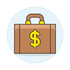 Leather Briefcase Illustration from UX Colors Set